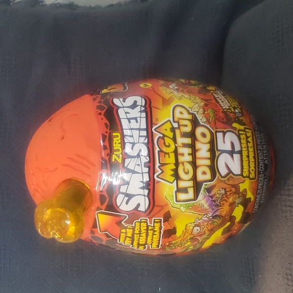 Smashers Mega Light Up Dino Spinosaurus Series 4 by ZURU Collectible Egg - Picture 1 of 6